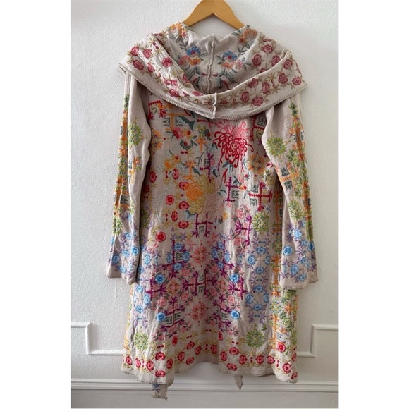 Shyli Biya Duster Johnny Was S NWT - Picture 6 of 6